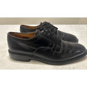 Allen Edmonds Men’s Shoes Size 10 EEE Wide Black Leather Bicycle Derby Hillcrest